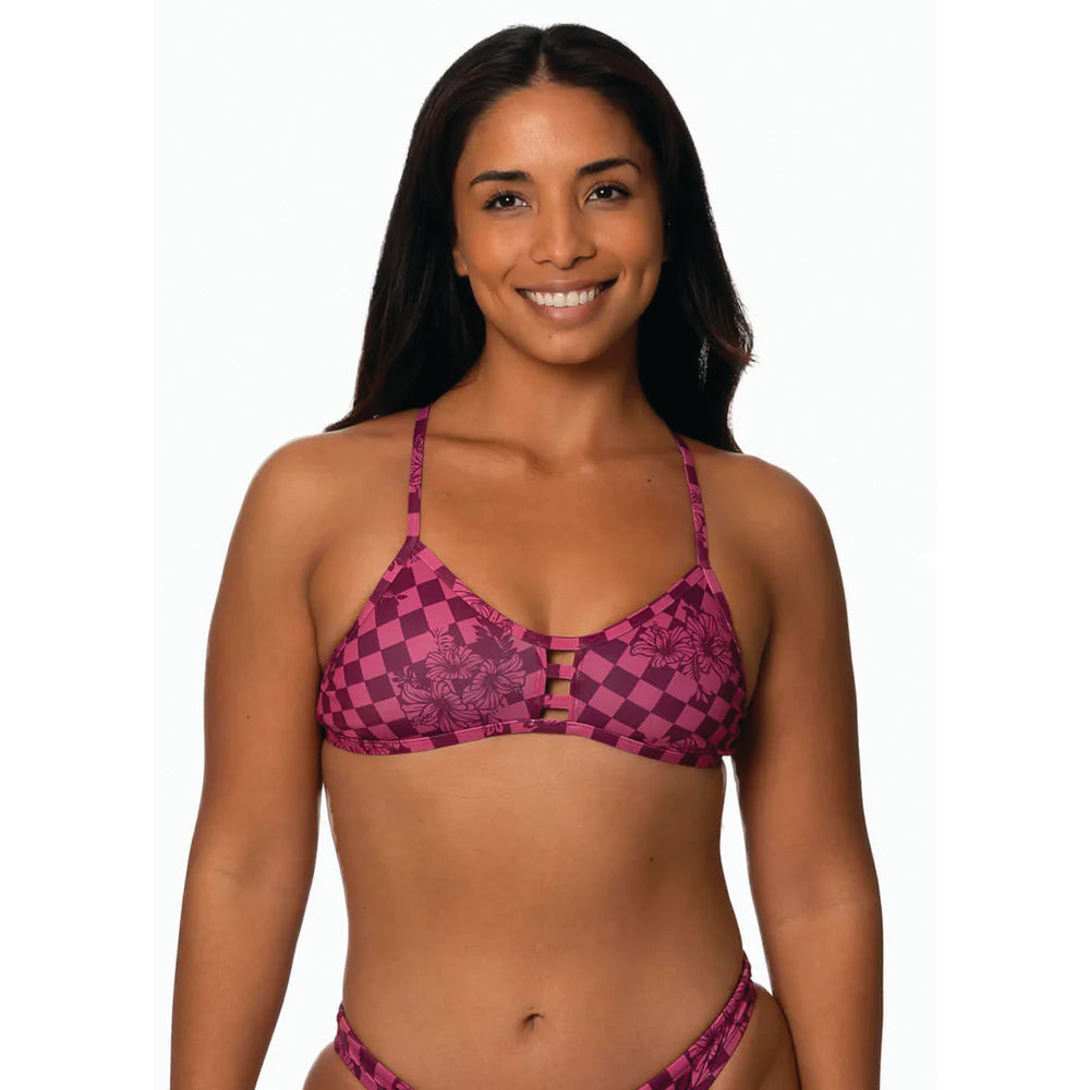 Jolyn Tomcat Print Top cruz