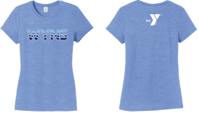 WYNS District Women's Perfect Tri Tee - Maritime Frost