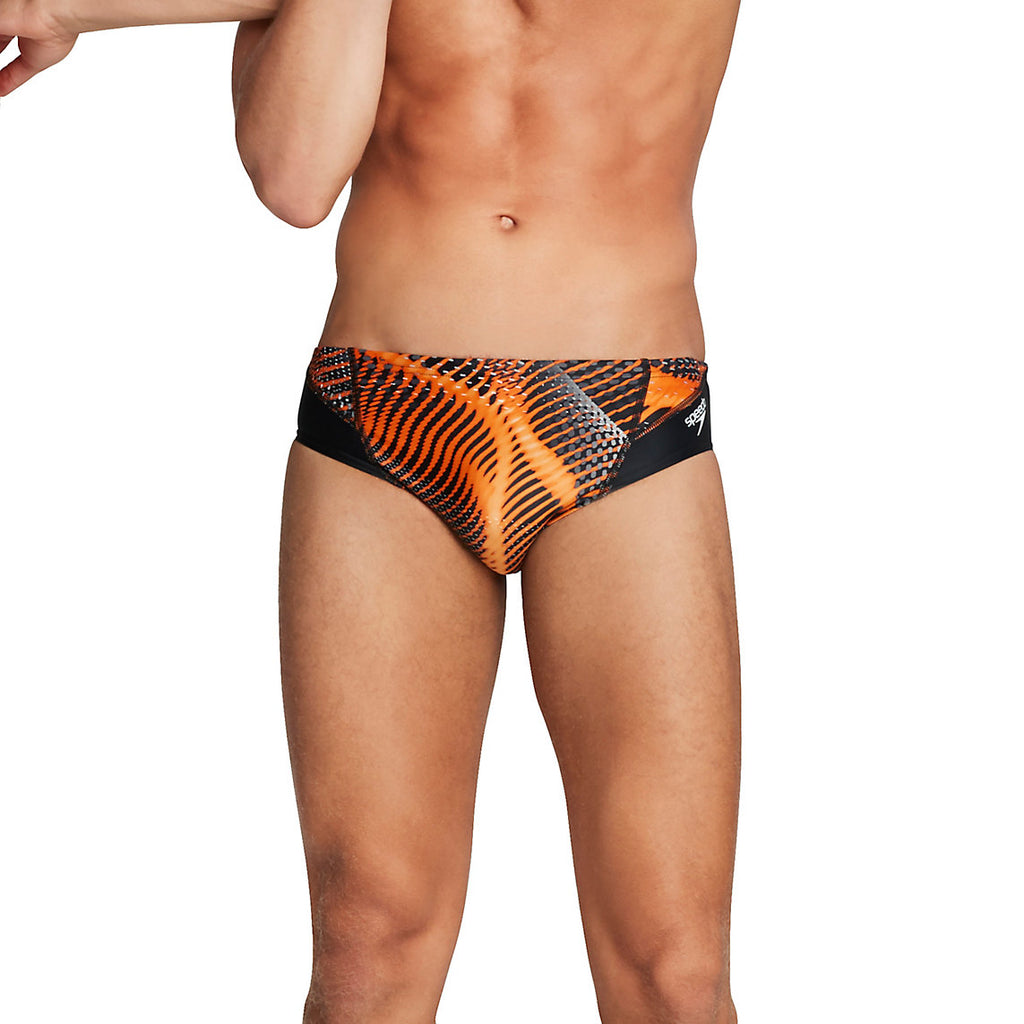 Speedo PowerFLEX ECO Coded Riff Brief orange