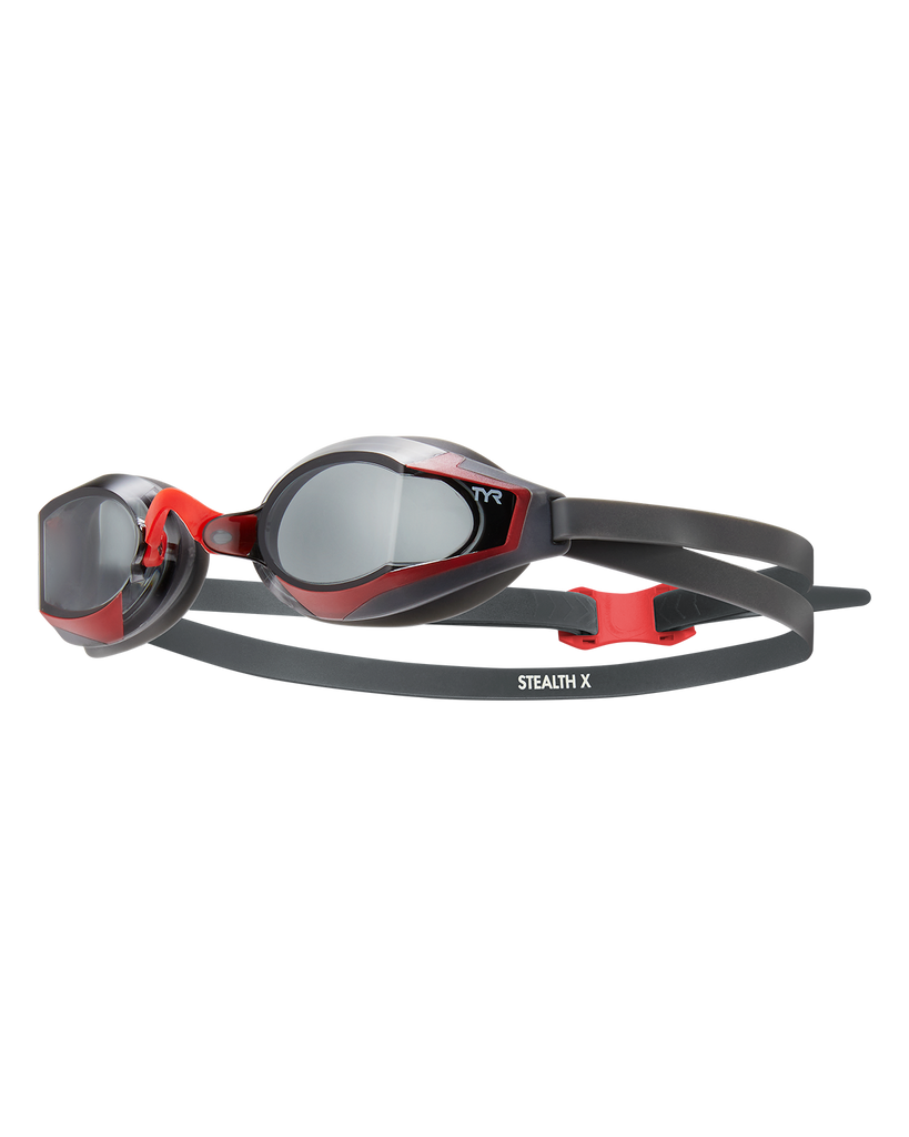 TYR Stealth-X Goggle black red