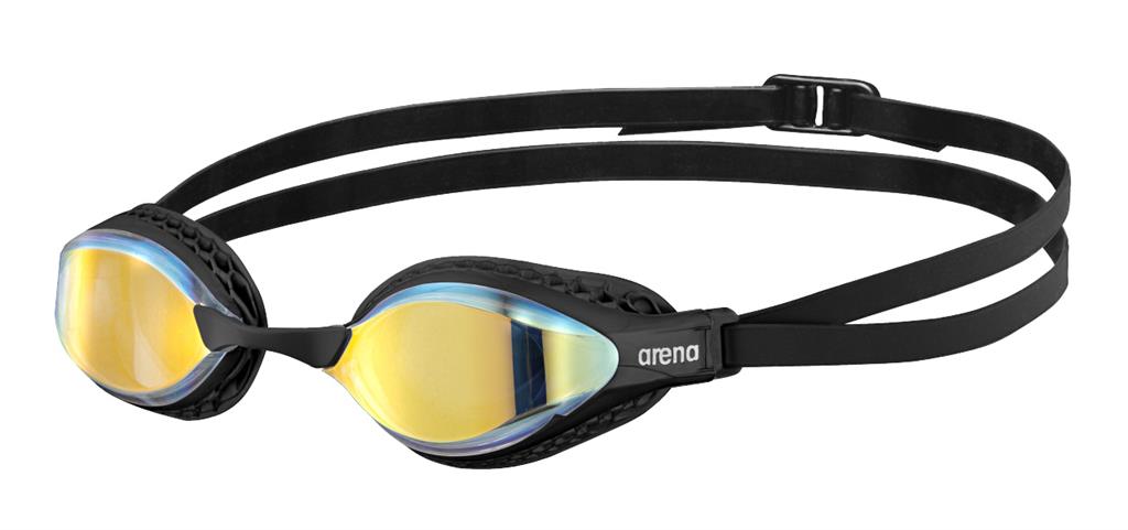 Arena Air-Speed Mirror Goggle black gold