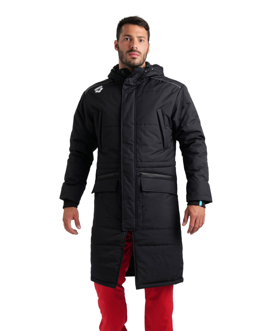 BRIEFING 新品　WS WARM LOGO LINE PARKA S arena-team-parka-solid-