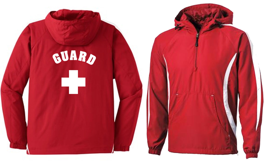 Elsmore Guard Colorblock Raglan Jacket red