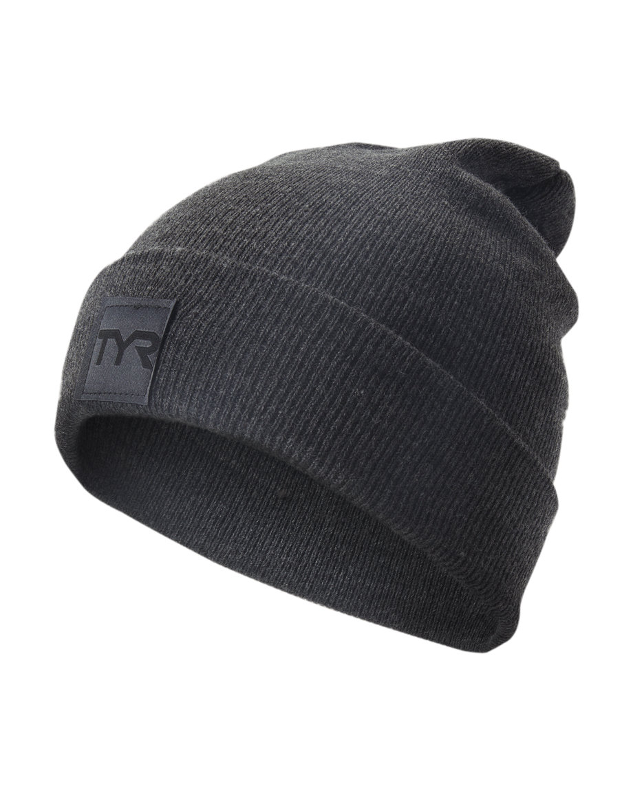 帽子 Sound Sports Beanie Gray TYR Cuffed Knit Beanie – Elsmore Swim Shop