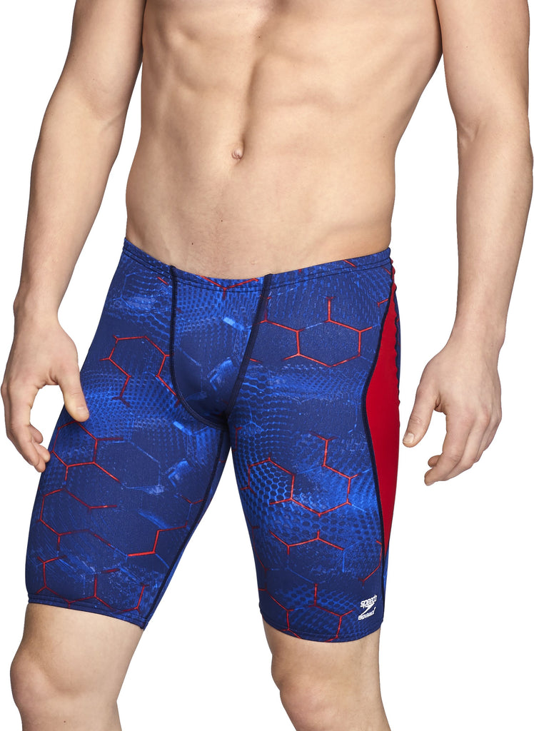 Speedo Endurance+ Emerging Force Jammer navy red