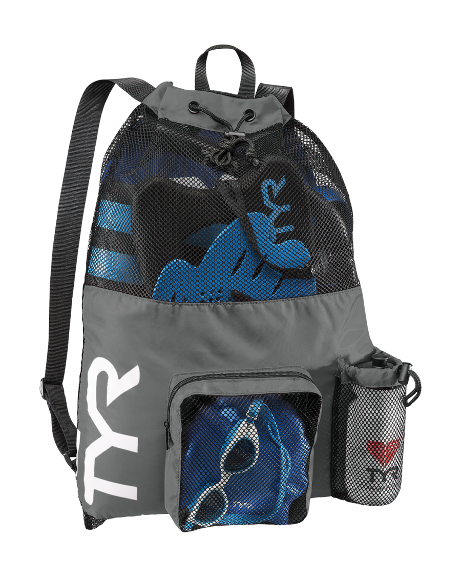 TYR Big Mesh Mummy Backpack – Elsmore Swim Shop