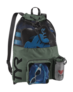 TYR Big Mesh Mummy Backpack – Elsmore Swim Shop