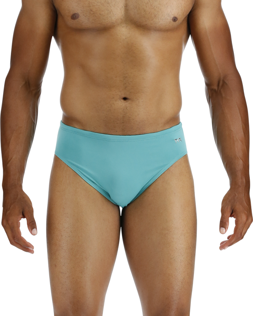 TYR Solid Racer teal