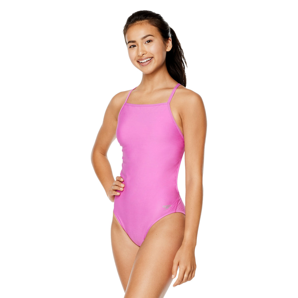 Speedo Solid The One Back lavender