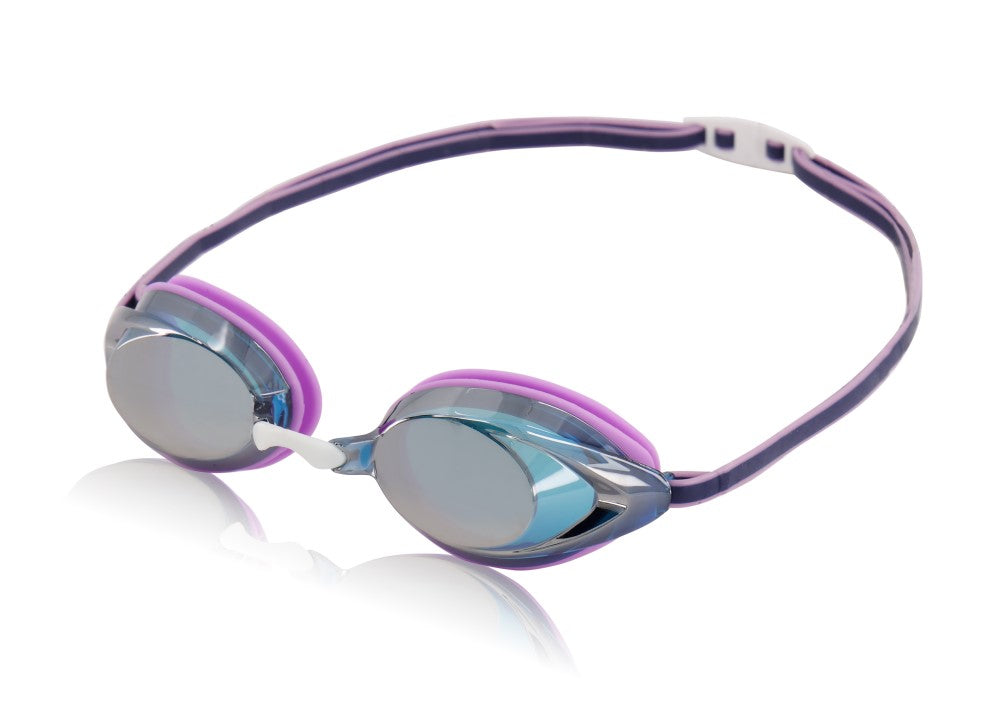 Speedo Women's Vanquisher 2.0 Mirrored Goggle purple navy