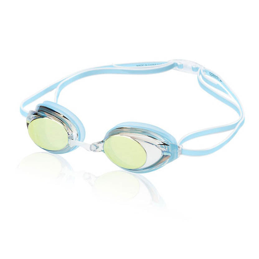 Speedo Women's Vanquisher 2.0 Mirrored Goggle blue