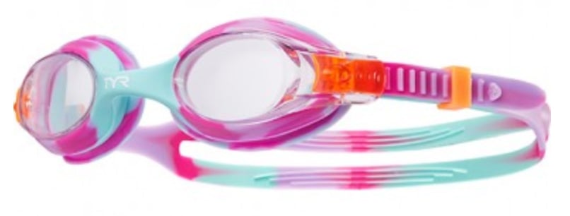 TYR Swimple Tie Dye Goggle pink aqua