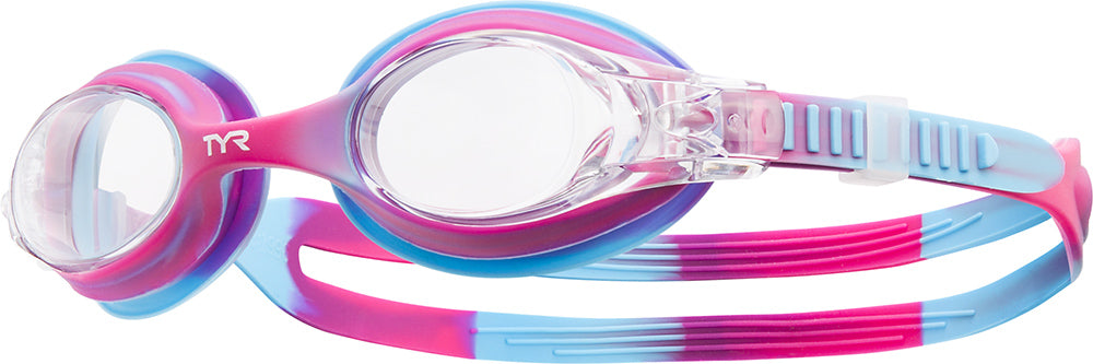 TYR Swimple Tie Dye Goggle pink blue