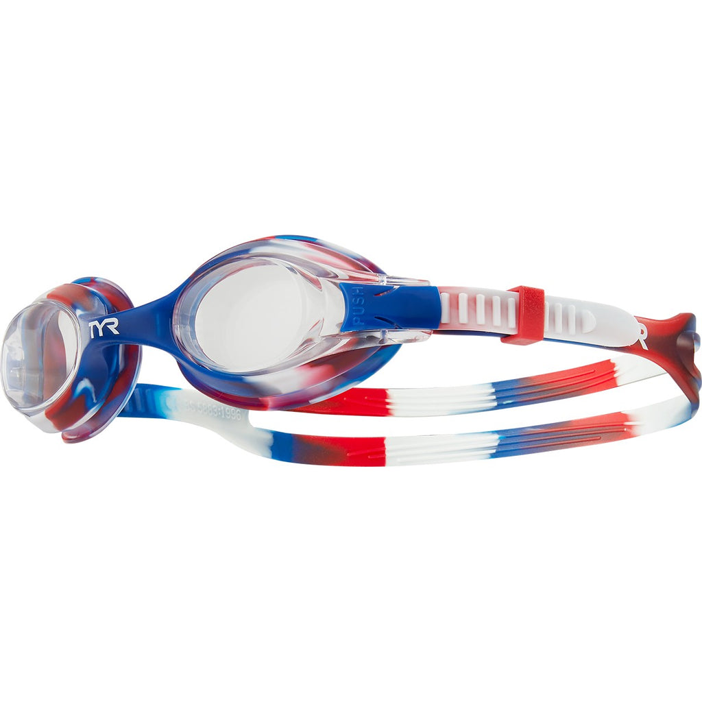 TYR Swimple Tie Dye Goggle red blue