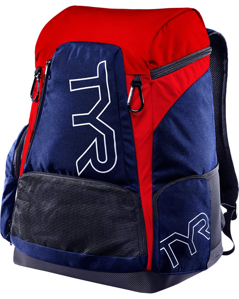 TYR Alliance 45L Backpack navy red