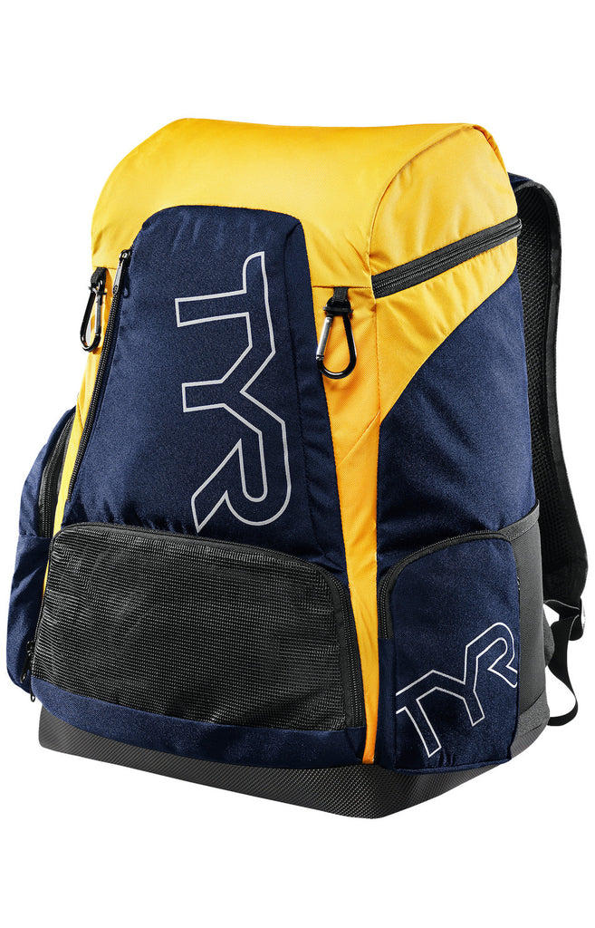 TYR Alliance 45L Backpack navy gold
