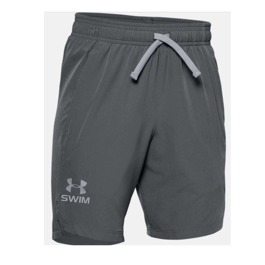 Under Armour Youth Woven Swim Shorts grey
